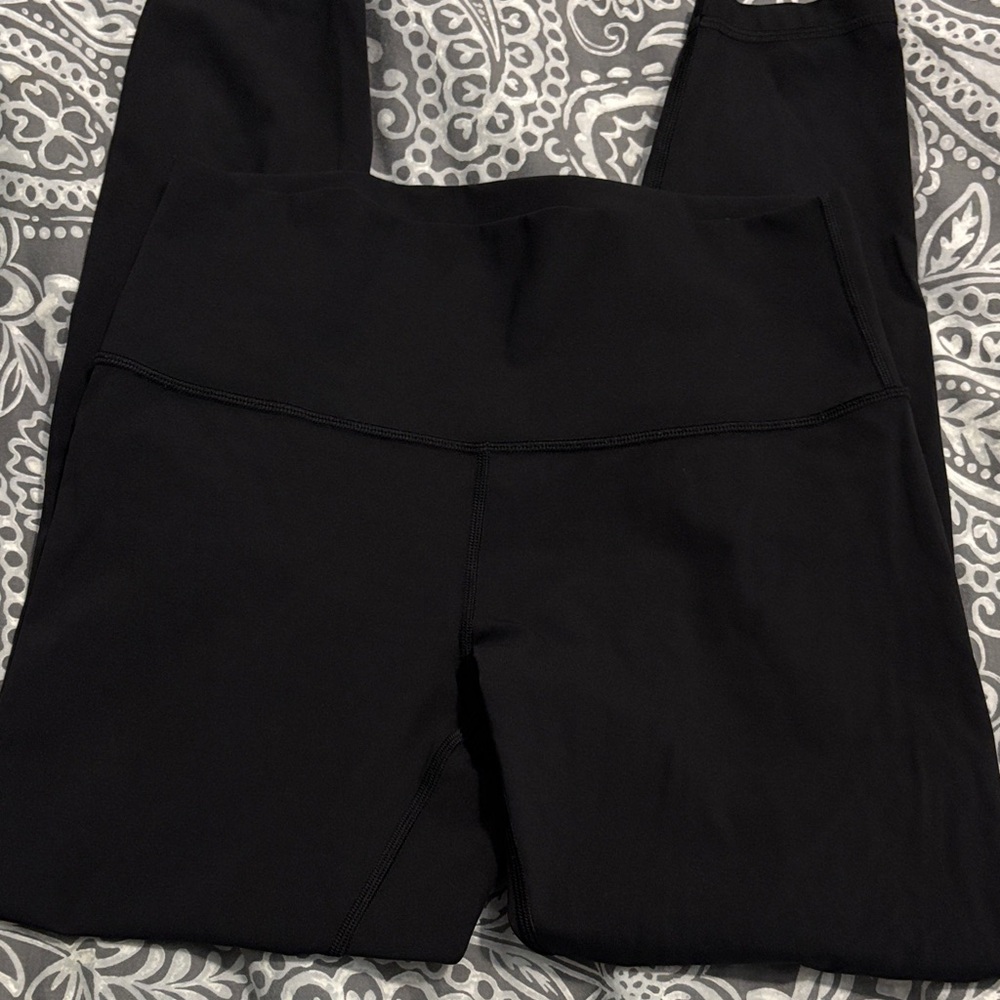Lululemon wunder under 25” black high waisted leggings